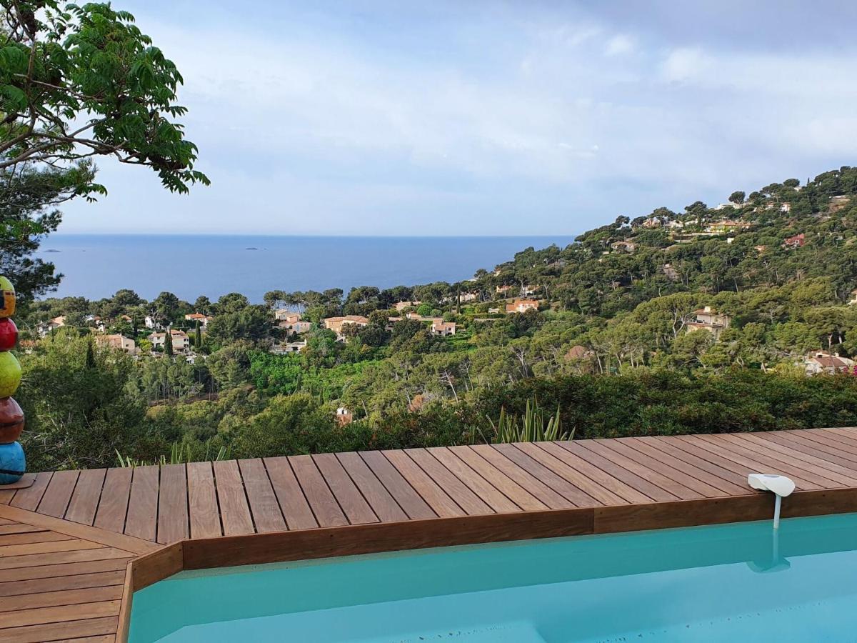 Pretty House With Sea View On The Hy Res Villa Hyères Eksteriør bilde