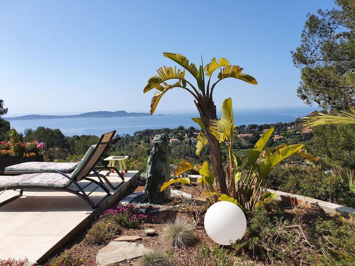 Pretty House With Sea View On The Hy Res Villa Hyères Eksteriør bilde