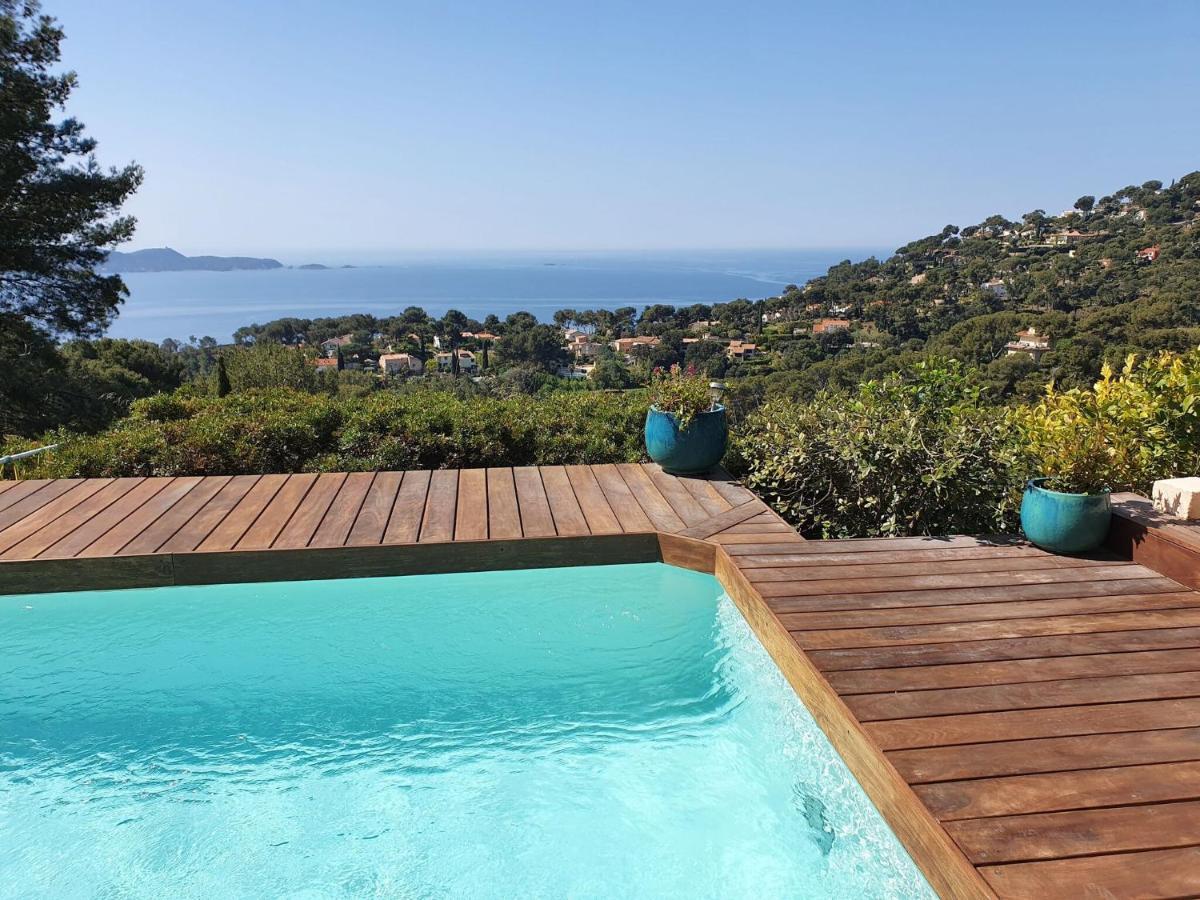 Pretty House With Sea View On The Hy Res Villa Hyères Eksteriør bilde